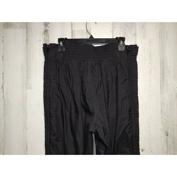Vintage Rei Pants Mens Black Thaw Water Resistant Full Zip Leg - Picture 6 of 9